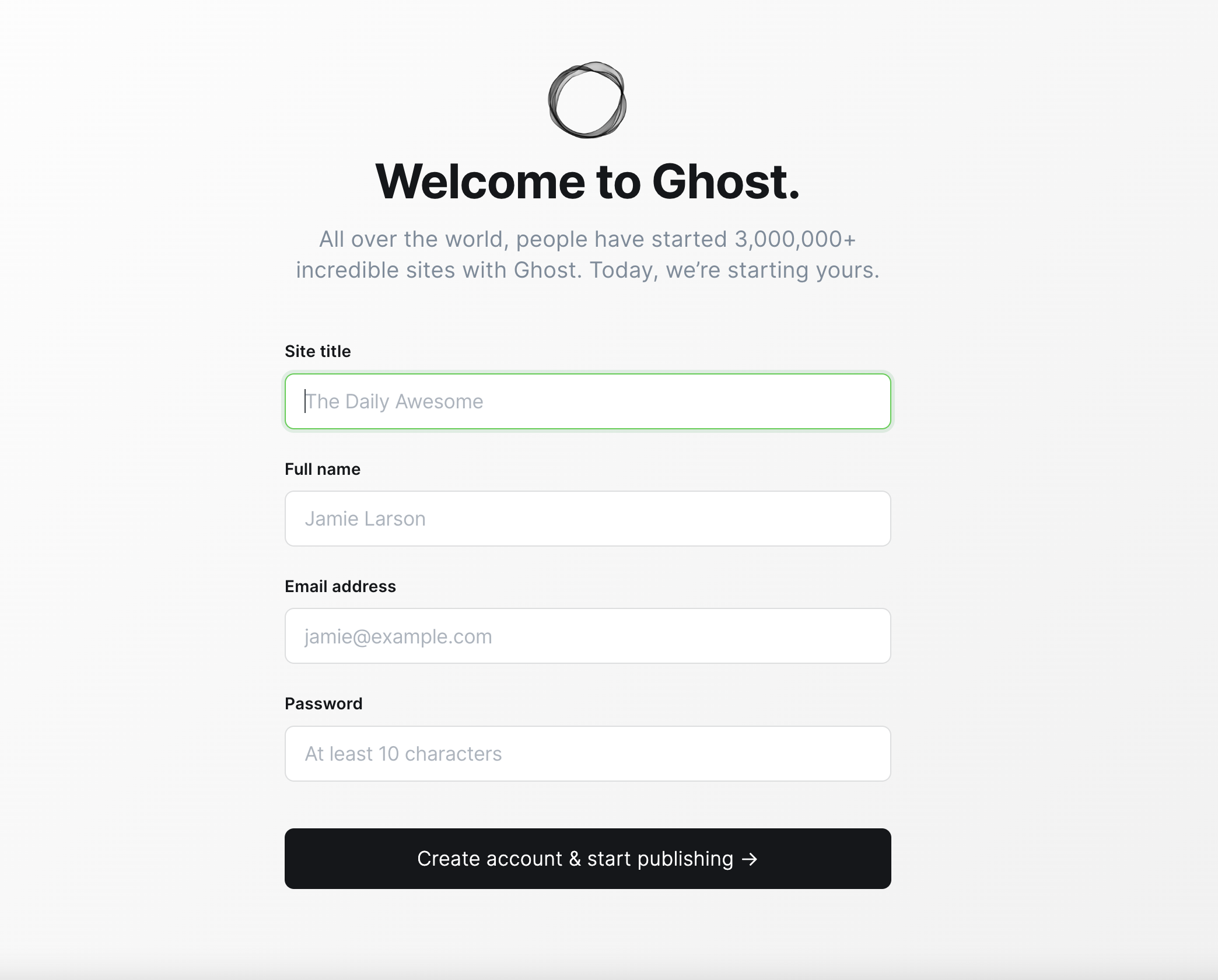 Blog development series - 
Setup MVP Blog with Ghost and Docker